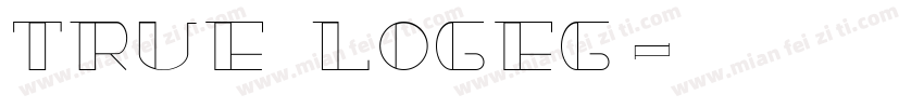 True LogeG字体转换